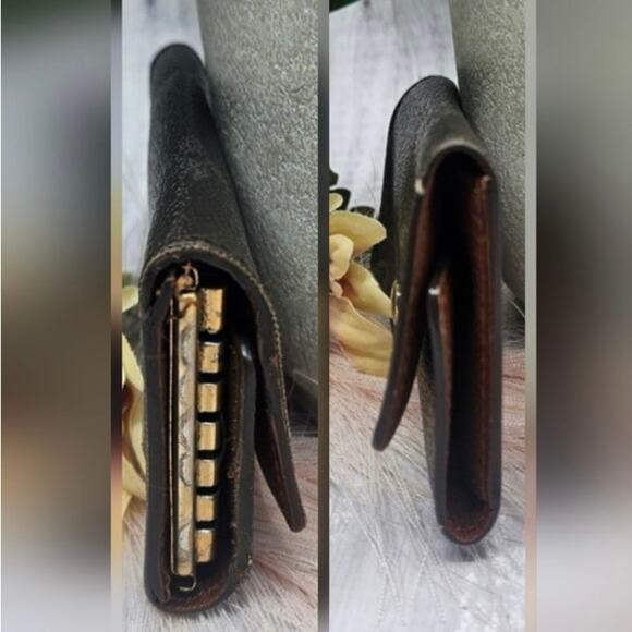 Louis Vuitton brown leather monogram 6 ring case, 2004 vintage - Picture 11 of 14